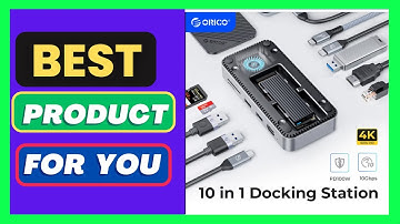 ORICO-USB C HUB with Cooling Fan M.2 NVMe S