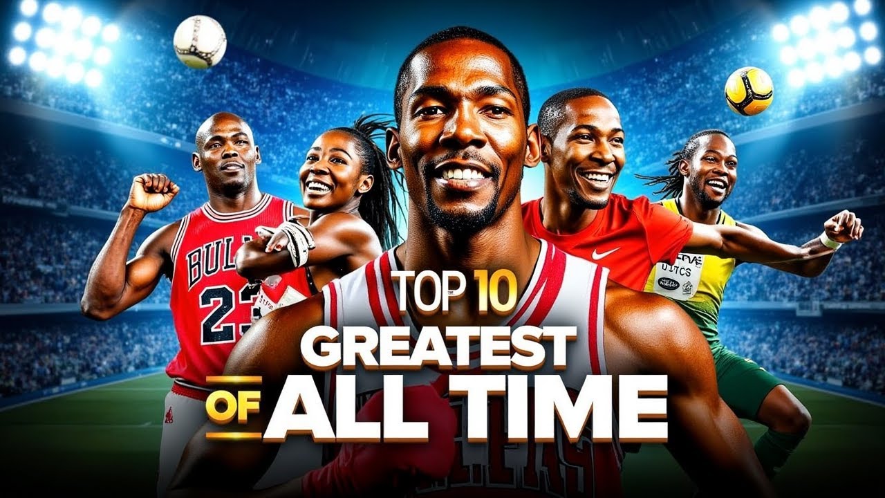 Top 10 Greatest Athletes of All Time | GOAT Athletes Ranked!