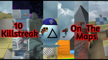 10 Killstreak On All The Maps In Shell Shockers!