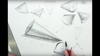 THE BASICS: The Cone & PyramidControl with Confidence in Drawing