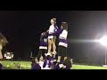 Pre game stunts- ball back pyramid