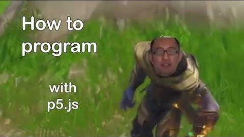 Beginner p5.js Lesson 1 - Setting Up Editing Environment, Structure of Program