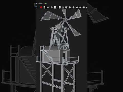 ok ok, FreeCAD is not that bad #cad #freecad #design #windmill