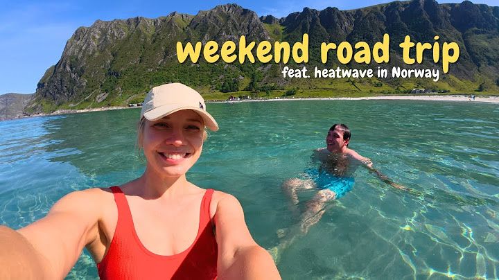Norway road trip vlog: beach day, scenic roads, camping & chill vibes