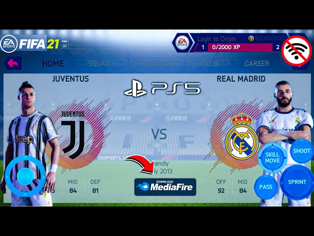 FIFA 21 Android Offline 700MB Best Graphics Apk+Obb