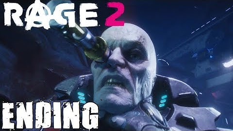 Rage 2 Gameplay Walkthrough Part 11 - ENDING!