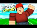 I pretended to be a noob.. (Roblox Arsenal)