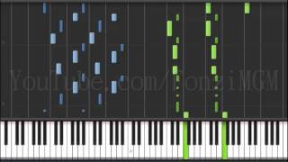 【FULL】[Noragami Aragoto OP] "Kyoran Hey Kids!!" - THE ORAL CIGARETTES (Synthesia Piano Tutorial) chords