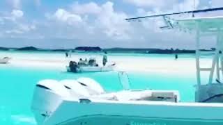 Secret Sandbar in the Exumas Bahamas