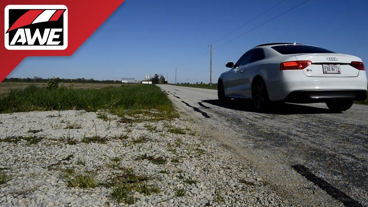 awesome quotes #AWEintheWild: Audi B8.5 S5 3.0T | Track Edition Exhaust