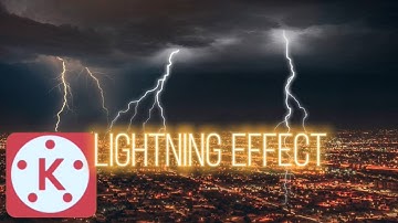 LIGHTNING EFFECT TUTORIAL IN KineMASTER|REEL VIDEO EDITING|VFX EFFECT|TIKTOK VIRAL