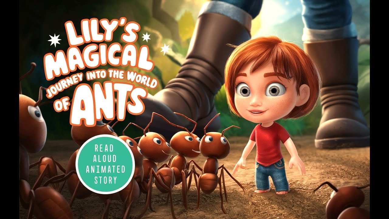 Lily's Magical Journey into the World of Ants | Read Aloud Stories for ...