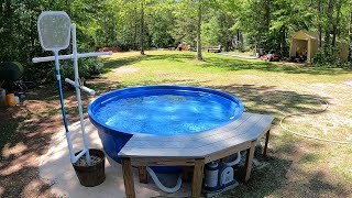 DIY Stock Tank Pool Step by Step 625 Gallon Poly W/ Pump & Filter by Projects With Paul 9,199 views 1 year ago 24 minutes