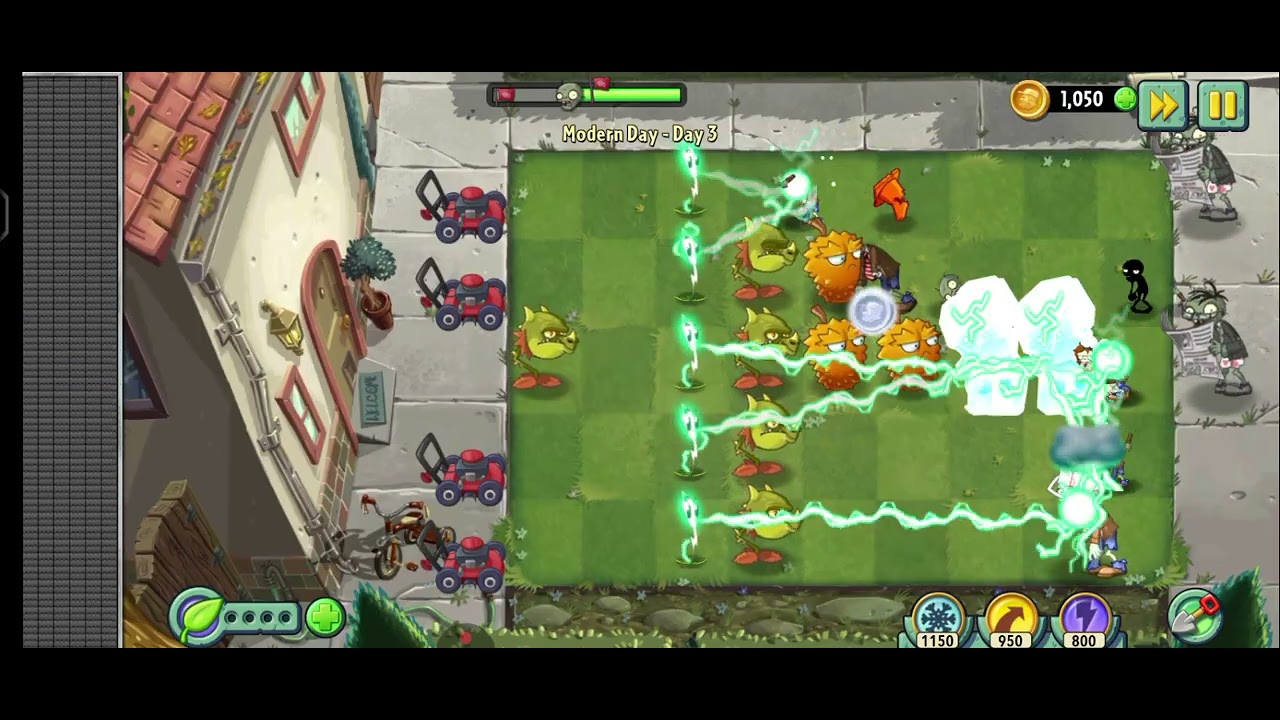 PLANTS VS ZOMBIES 2 MODERN DAY PART 3 #pvz2 - YouTube