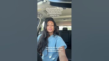 The most realistic #MCAT practice exam on the market is now FREE for all students! 🩺🎉 #premed