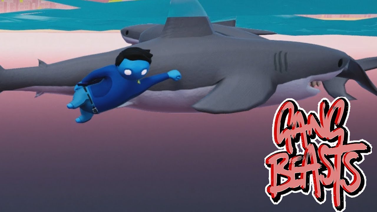 The Shark Rider - GANG BEASTS [Melee] Xbox Series S Gameplay - YouTube