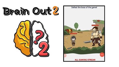 Brain Out 2 Level 85 || defeat the boss of the game! Gameplay