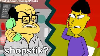 Angry Asian Restaurant Prank Call ANIMATED   Ownage Pranks screenshot 1