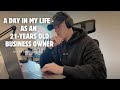 A day in the life av 21-årig entreprenör - 15 minuter av vlog och pure value