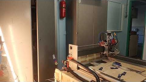 A quick UCCNC X axis feedrate test.