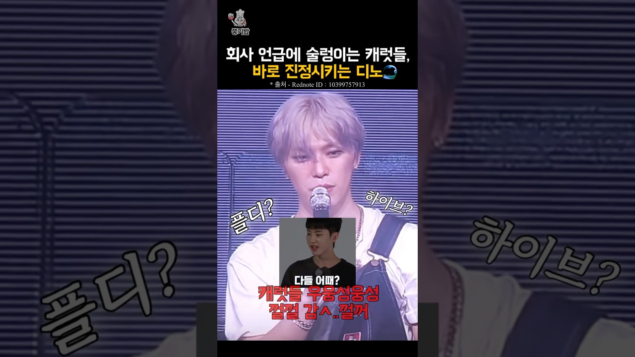 플레디스, 하이브 언급에 술렁이는 팬들과 등장한 세븐틴 이 안다씨 #세븐틴 #seventeen