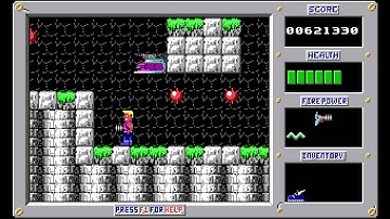 Duke Nukem - Episode 3: "Trapped in the Future" - Level 4 [MS-DOS]