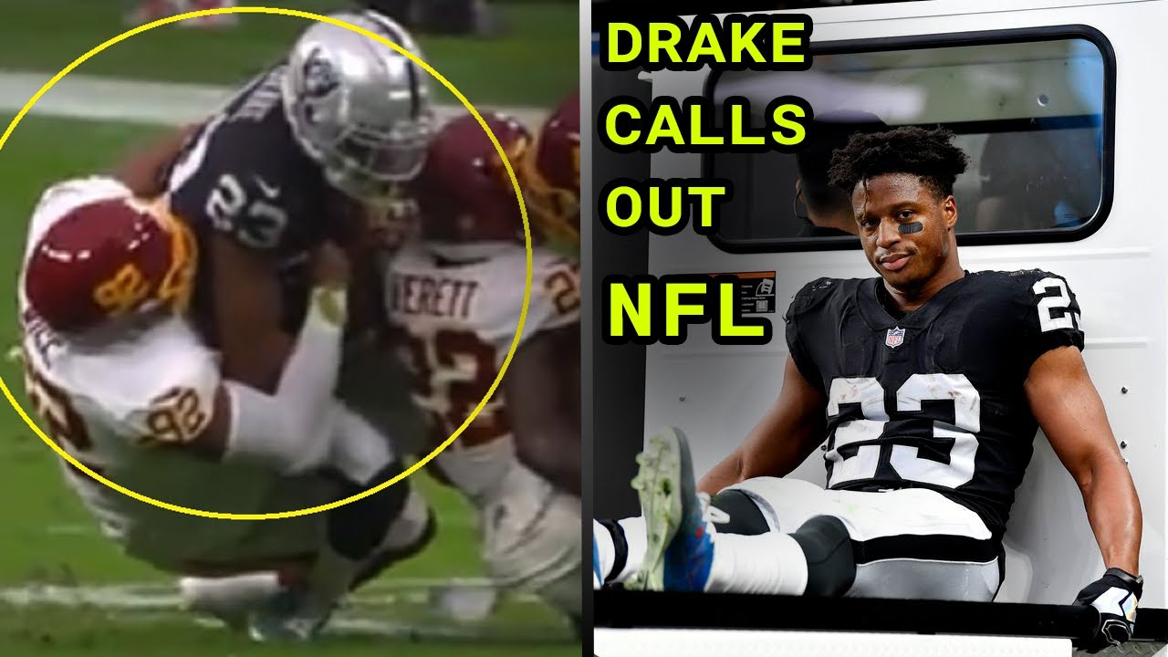 Raiders' Kenyan Drake calls out NFL after season-ending injury ...