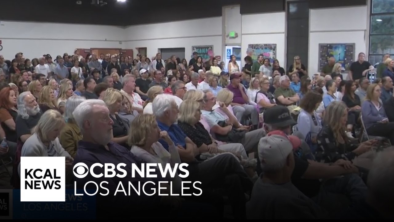 Residents, law enforcement meet to address concerns over troubling spike in crime in Encino