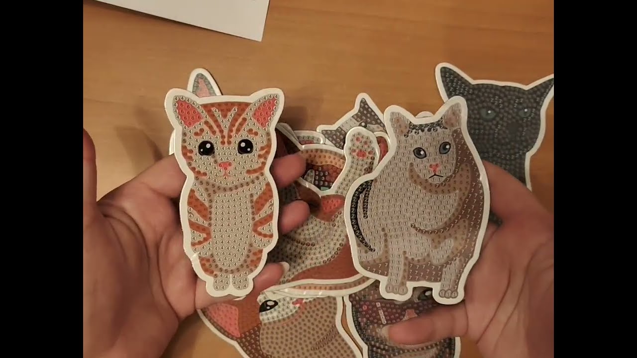 Распаковка и обзор алмазной мозаики UniPixel magnets mini 