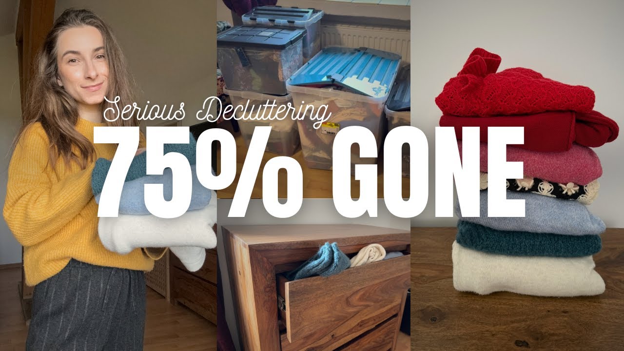 Decluttering My Wardrobe (75% Gone) | Fixing the Chaos Series