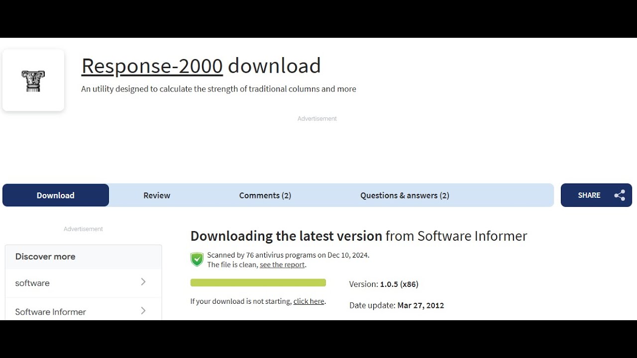 Response 2000 How to download Response 2000 - YouTube
