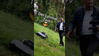 Erste Erfahrungen aus dem Mähroboter Lymow One Test. Stark im Steilhang aber auch Hardware Schwächen