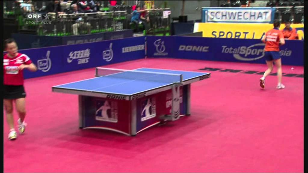 2011 Austrian Open WANG Yuegu LI Jie Set3 YouTube