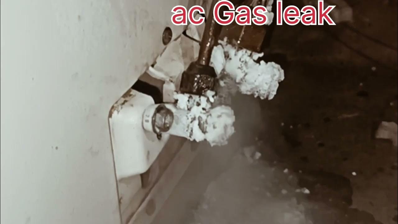 how gas leak air conditioner. ac ki Gas kaise leak hoti hai. gas leak