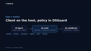 DSGuard What Is AI Sandbox Shell
