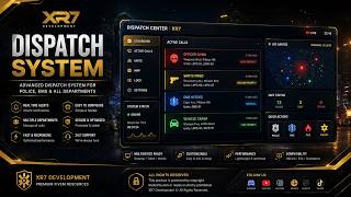 🚨 XR7 Dispatch System | أقوى نظام دسباج تفاعلي لـ FiveM