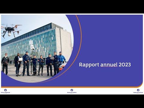 Rapport Annuel 2023 - Police Fédérale @BelgianFederalPolice