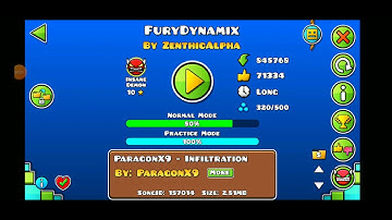 [Insane Demon] FuryDynamix by ZenthicAlpha | Geometry Dash 2.11