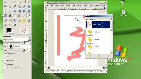 Using the Undo Redo Undo History in Gimp 2 6