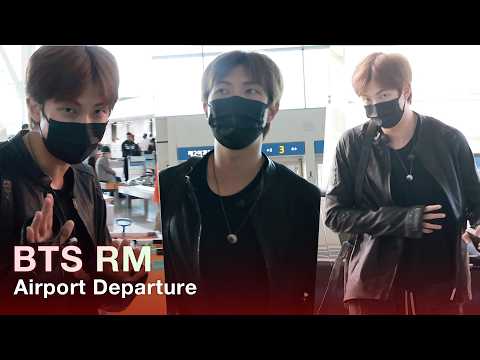 방탄소년단(BTS) 알엠, 인천공항 출국 | BTS RM Airport Departure