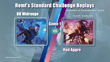 UB Midrange Standard DSK Challenge Replays - vs Red Aggro [2]