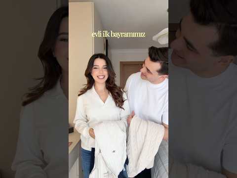 bu bizim evli ilk bayramımız 🍭 birlikte hazırlandıkk