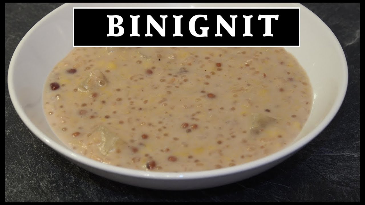 Visayan Style Simple Binignit Recipe