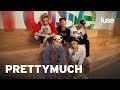 PRETTYMUCH Talks First Kisses and Crushes | Fuse First | Fuse