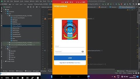 Tugas UAS Praktikum PAPB - Pembuatan Aplikasi CRUD Android Studio