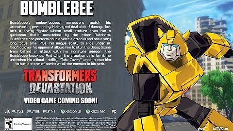 Transformers Devastation: Bumblebee Trailer