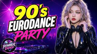 Best 90's Eurodance MIX 🔥 Party Mix Non Stop | Winner Dance  Eurodance | EDM | Synthpop #90s #edm