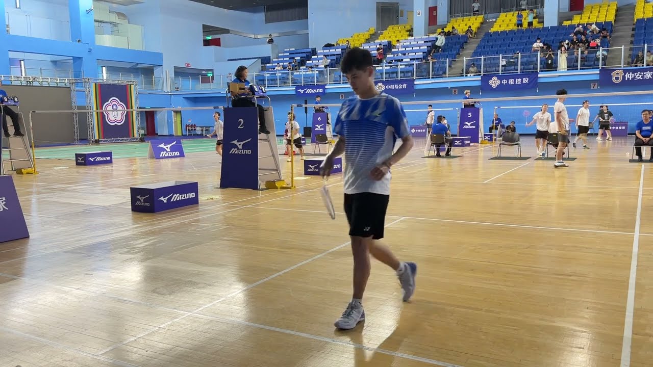 2024全國大專校院羽球排名積分賽 年終總決賽 男單循環 輔仁大學 劉子瑜 vs 高雄科大 蔡和珉