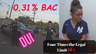 DUI Arrest Follows 2-Hour Drive: Woman Records Shocking 0.31% BAC Almost 4 TIMES LEGAL LIMIT