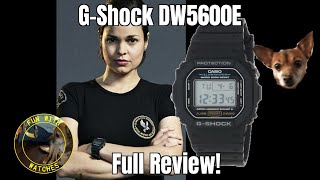 Casio G Shock DW5600E Watch Full Review